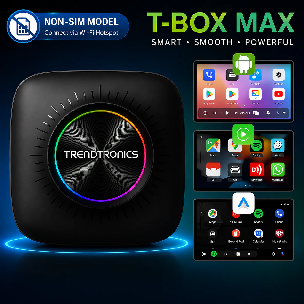 Andrioid box for cars